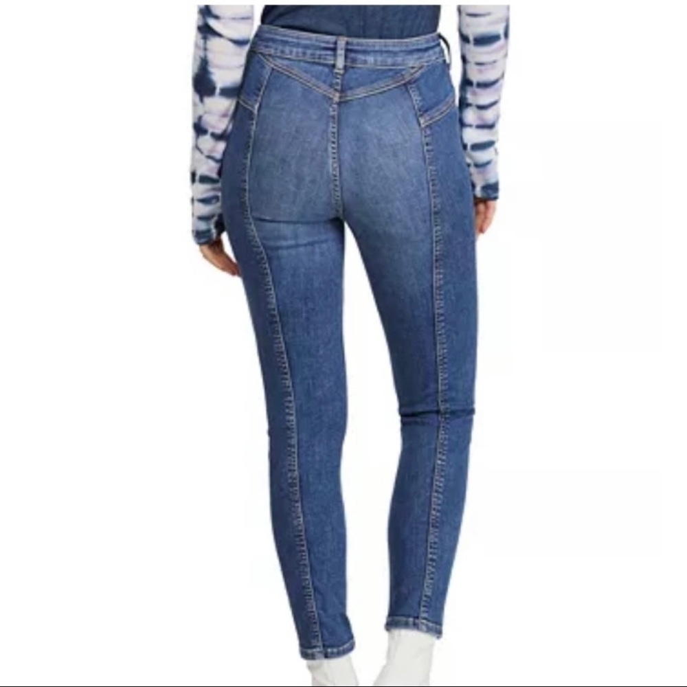 Free People “Riley” Seam Jeans - Picture 5 of 11